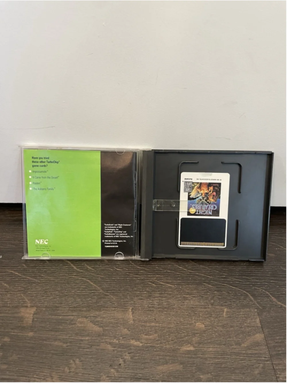 Night Creatures Game with Manual Turbografx 16 NEC HuCARD